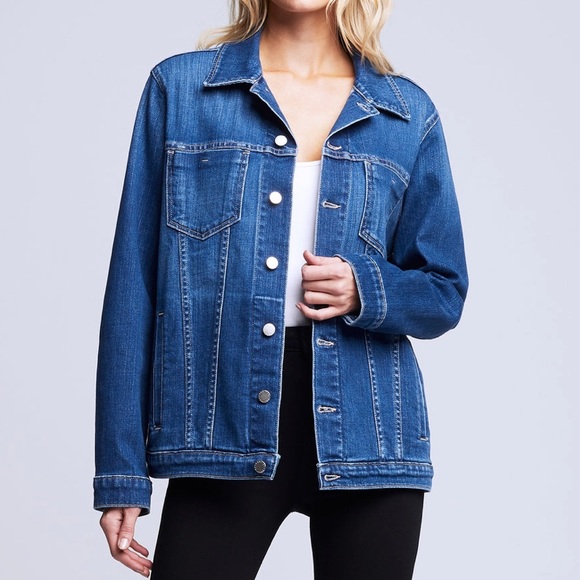 L'AGENCE Jackets & Blazers - L’Agence Karina Oversized Jean Jacket in Portland XS/S